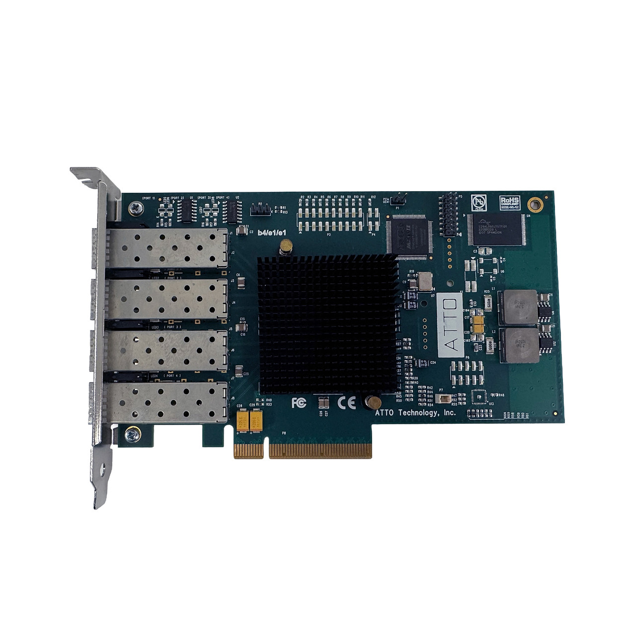 ATTO FC84EN Quad Port 8GB FC Host Bus Adapter (FH)