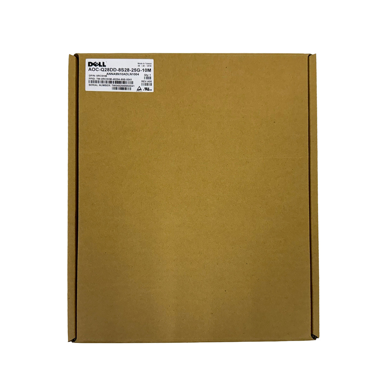 Dell RC0HM AOC-Q28DD-8S28-25G-10M Cable