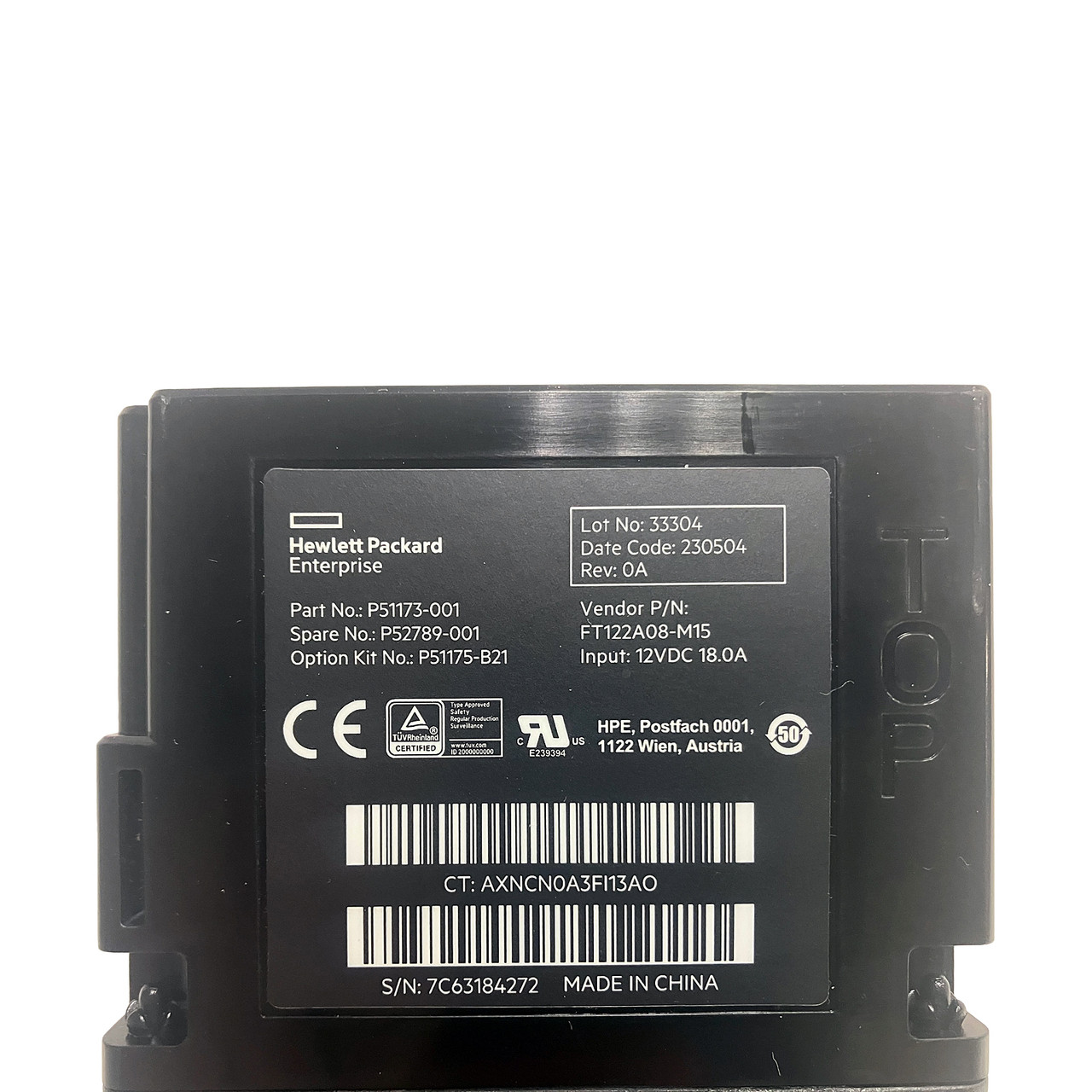 HPE P52789-001 Synergy 12000 High Capacity Fan P51173-001 P51175-B21
