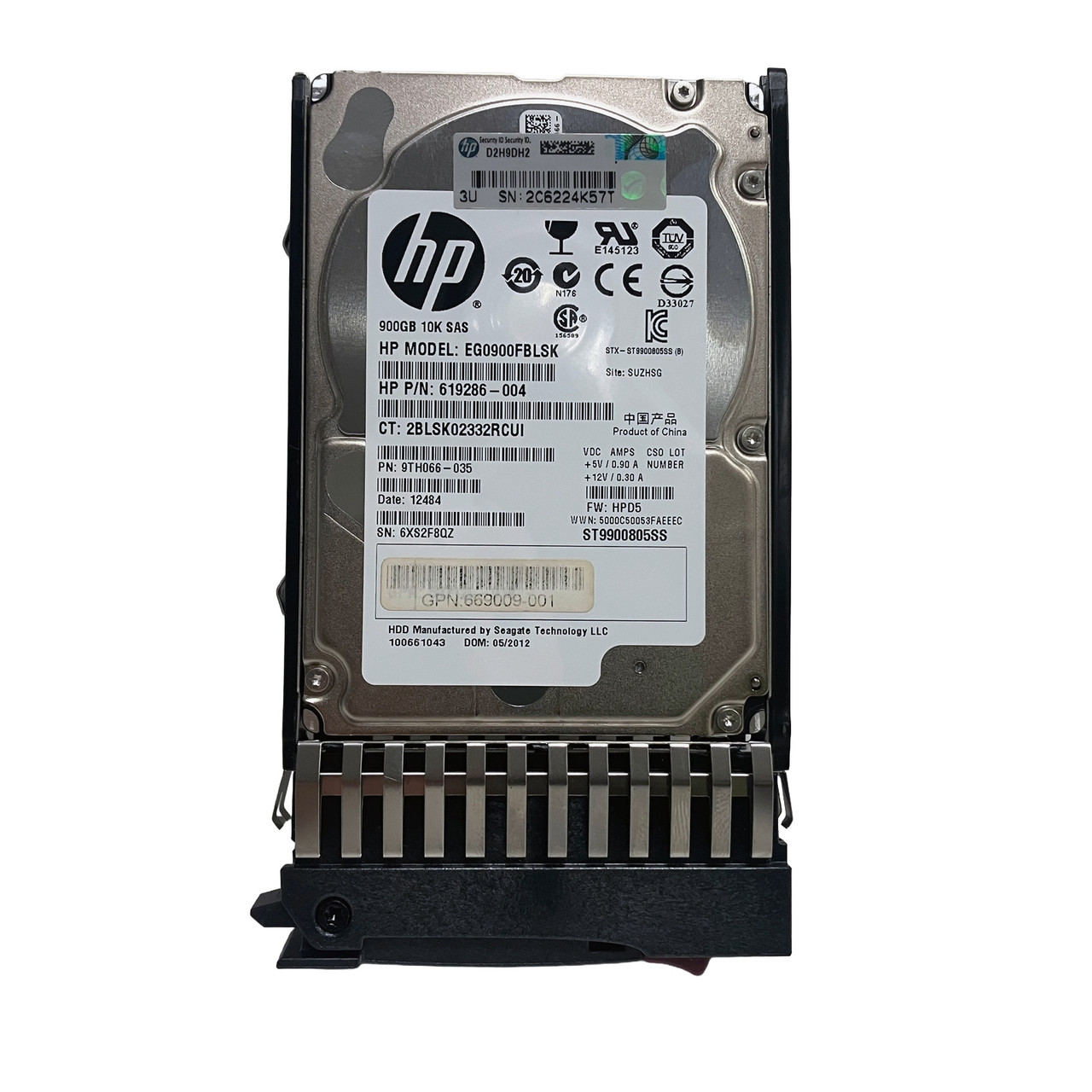 HP 665749-001 900GB 6G 10K SFF 10K M6625 QR478A
