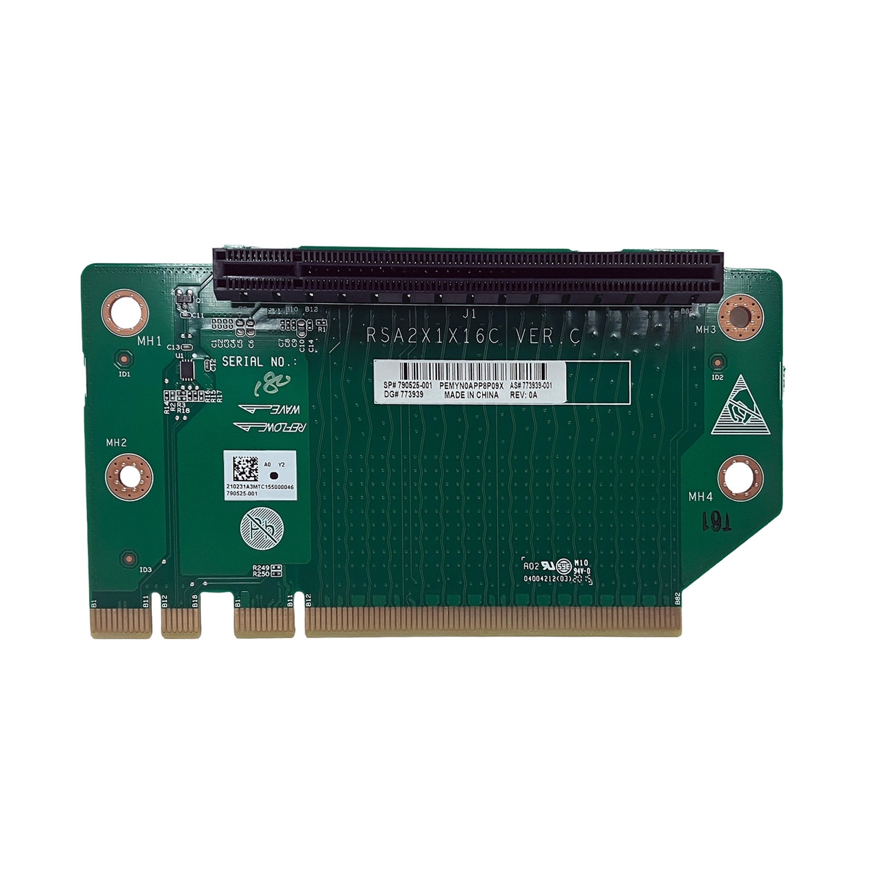 HPe 790525-001 DL80 G9 GPU Riser 773929-001