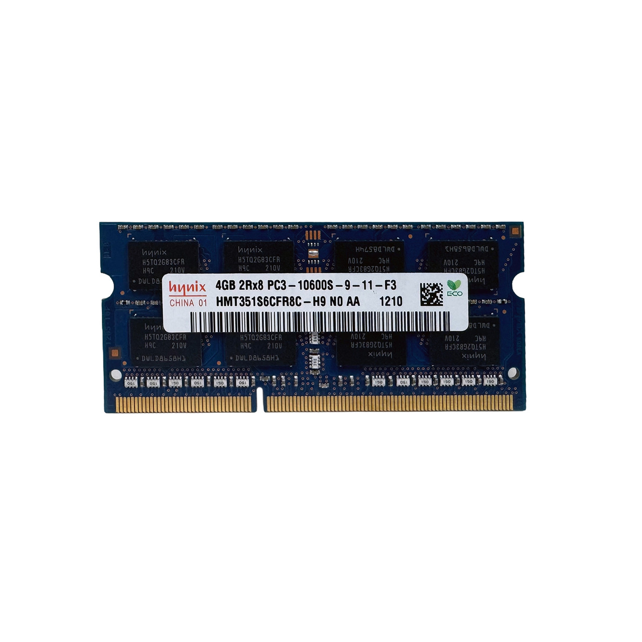 Dell X830D 4GB 2Rx8 PC3 10600S SODIMM