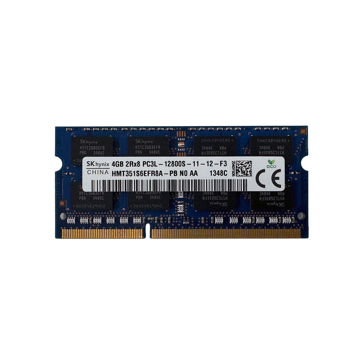 HYNIX HMT351S6EFR8A-PB 4GB PC3L-12800S DDR3 SODIMM Memory Module