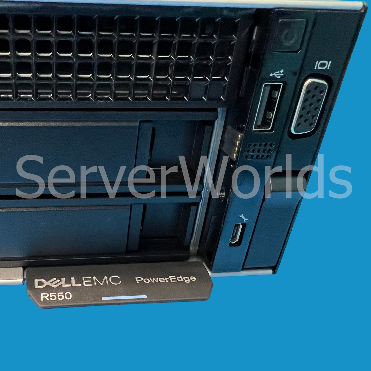 Refurbished PowerEdge R550, 1 x 4309Y 8C 2.8Ghz, 32GB, 2 x 480GB