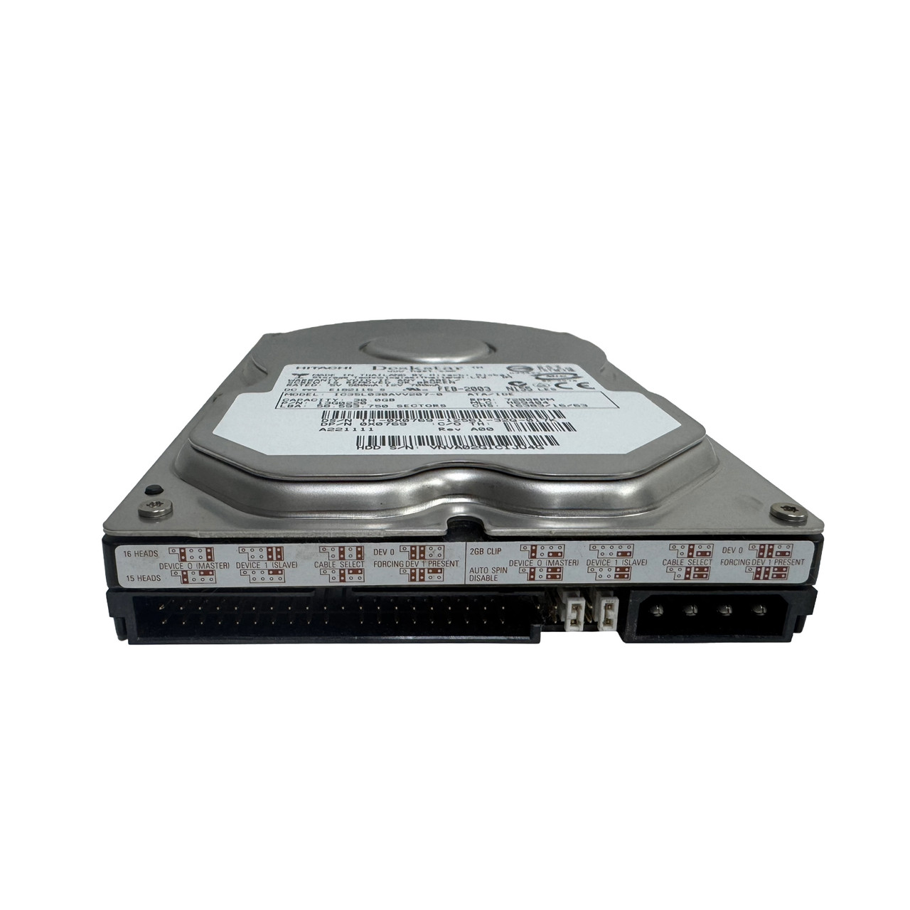 Dell X0769 30GB 7.2K 3.5" IDE Drive IC35L030AVV207-0 13G0220