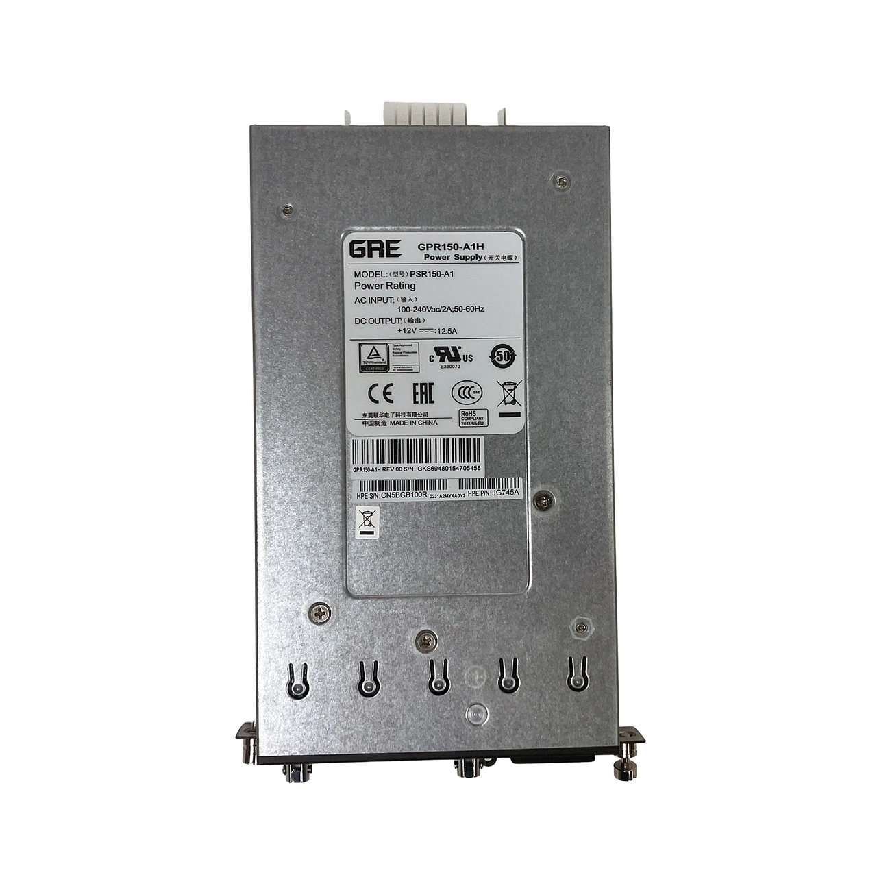 HP JG745A X351 150W AC power supply GPR150-A1H