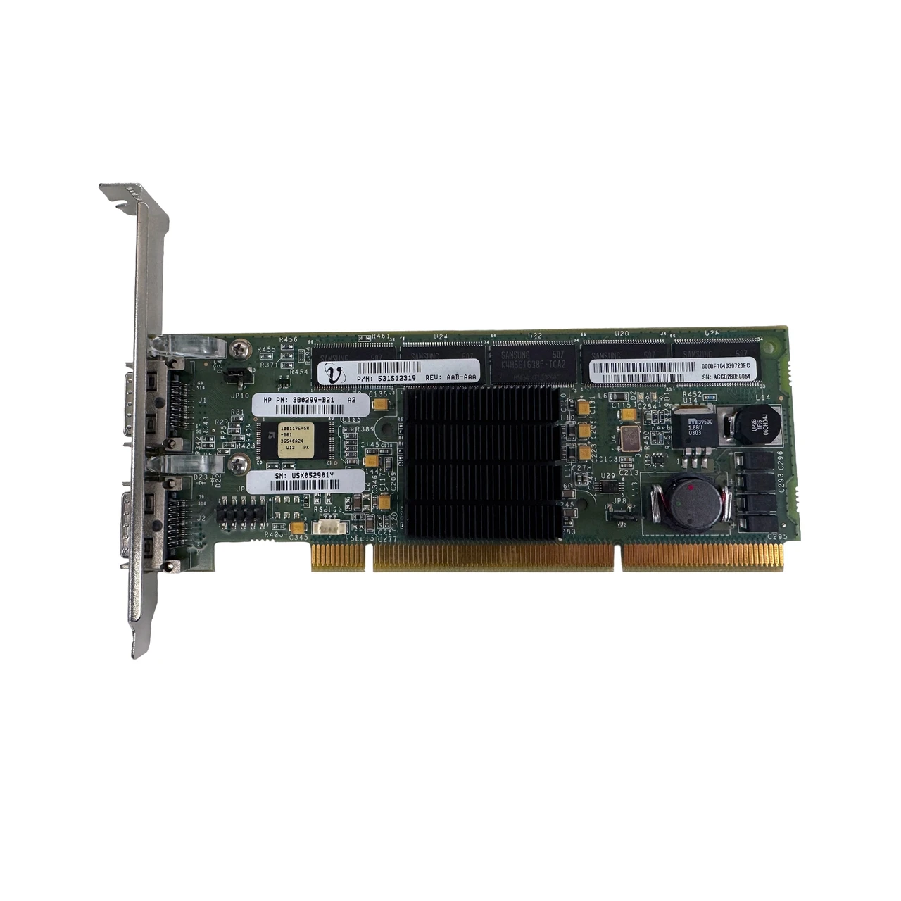 HP 391918-001 Dual Port PCI-X HCA Adapter 380299-B21 605A10004