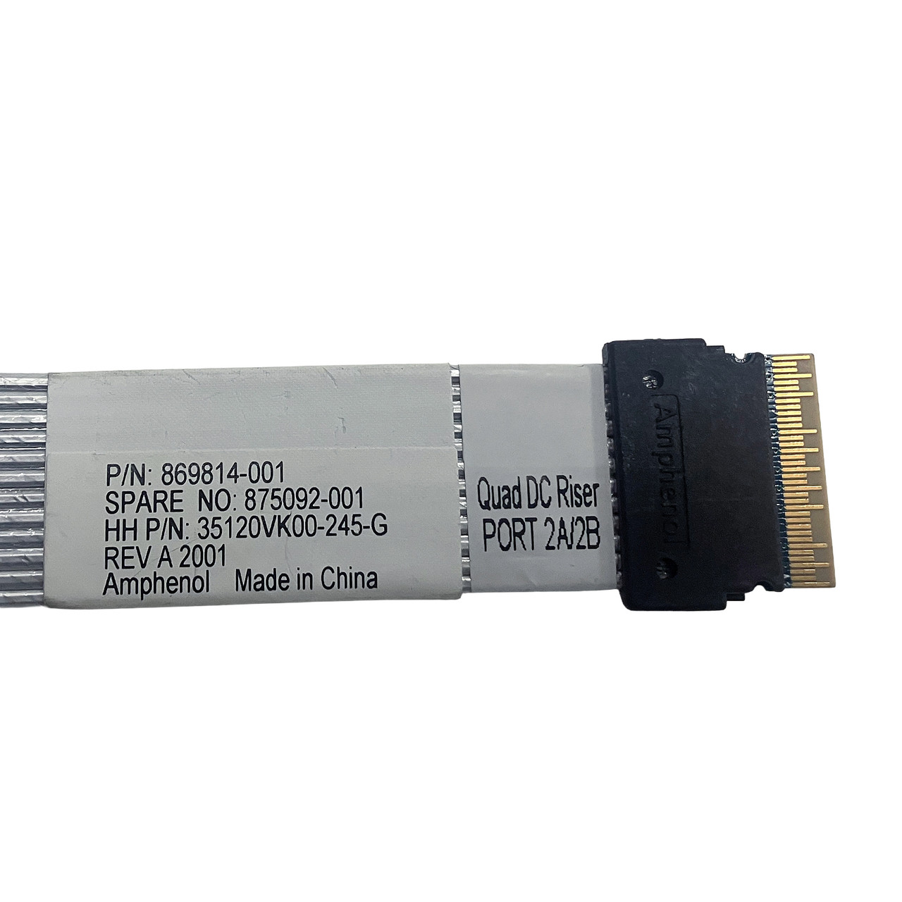 HPE 869814-001 Slim SAS NVME Ribbon Cable