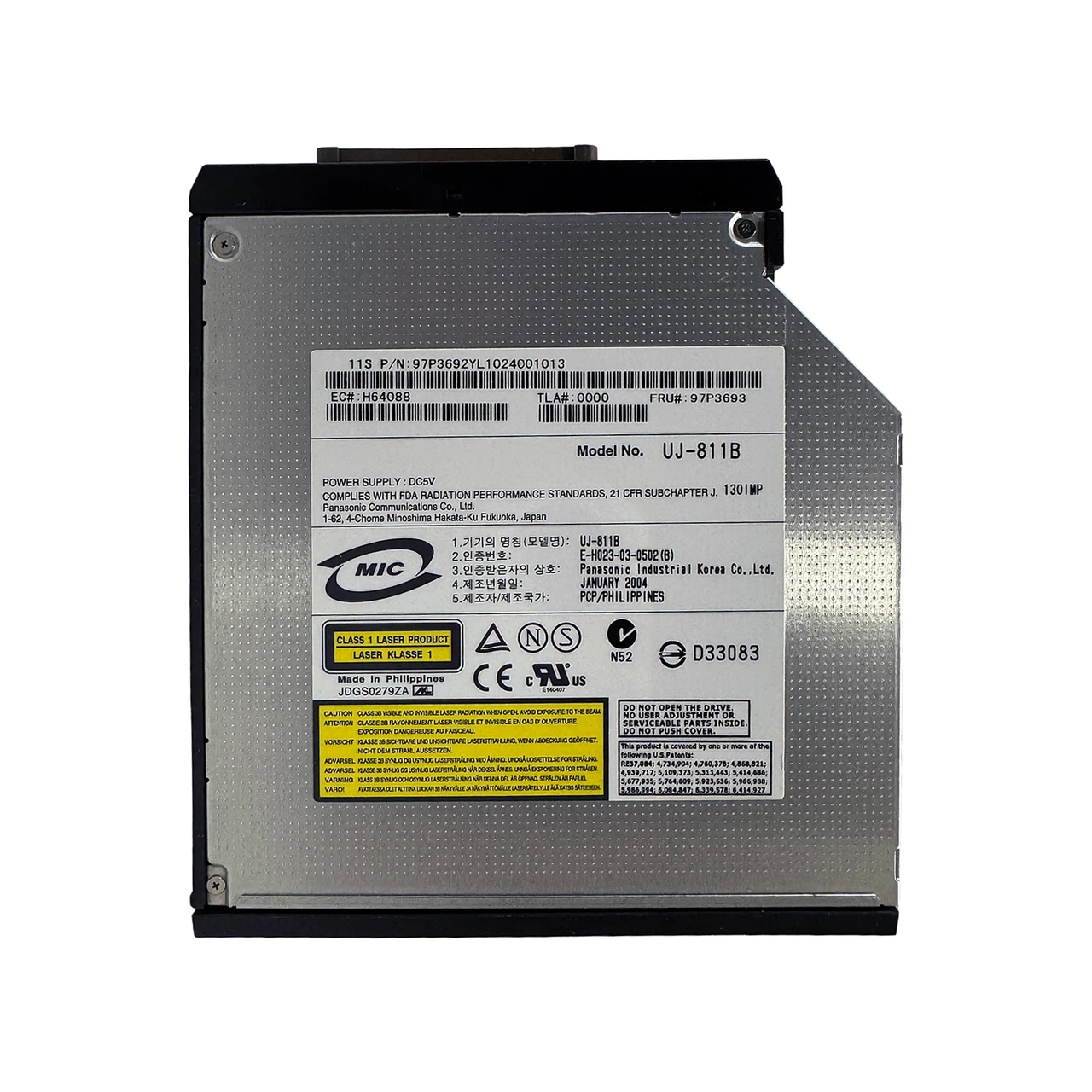 IBM 97P3693 Slimline DVD-RAM IDE Optical Drive 97P3692 UJ-811B