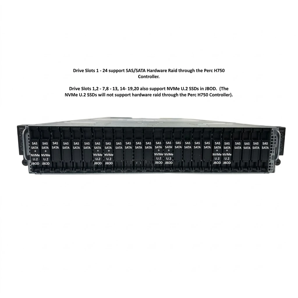 Refurbished PowerEdge C6400, w/4 x C6520, 2 x Silver 4309Y, 128GB, 2 x 120GB, H750