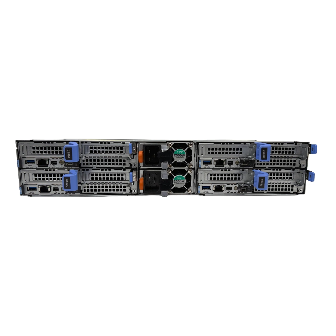 Refurbished PowerEdge C6400, w/4 x C6520, 2 x Silver 4309Y, 128GB, 2 x 120GB, H750