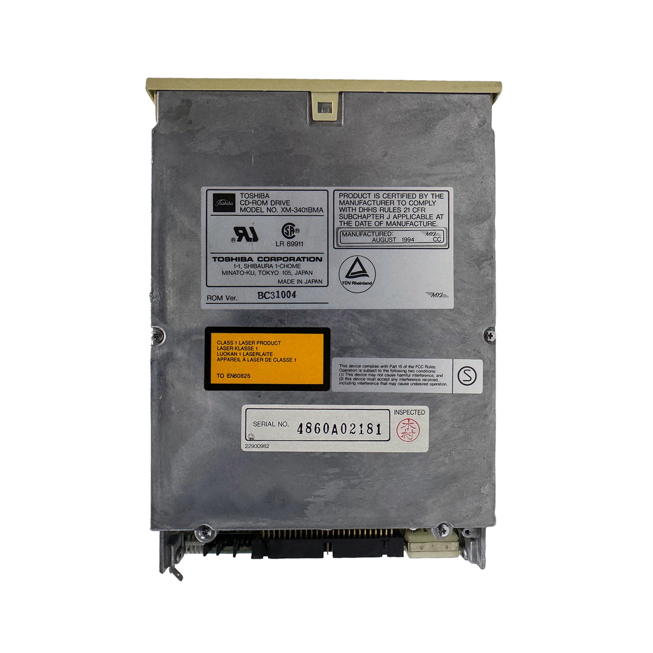 IBM 65G7563 CD-ROM SCSI Optical Drive 61G1902 XM-3401BMA