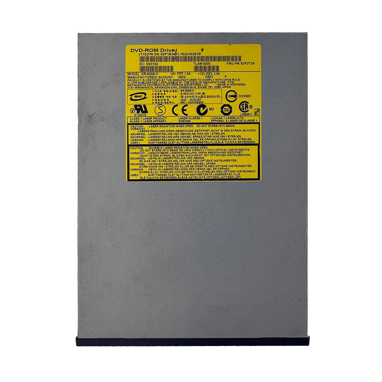 IBM 53P2735 DVD-ROM IDE Optical Drive 53P1834 SR-8588-C