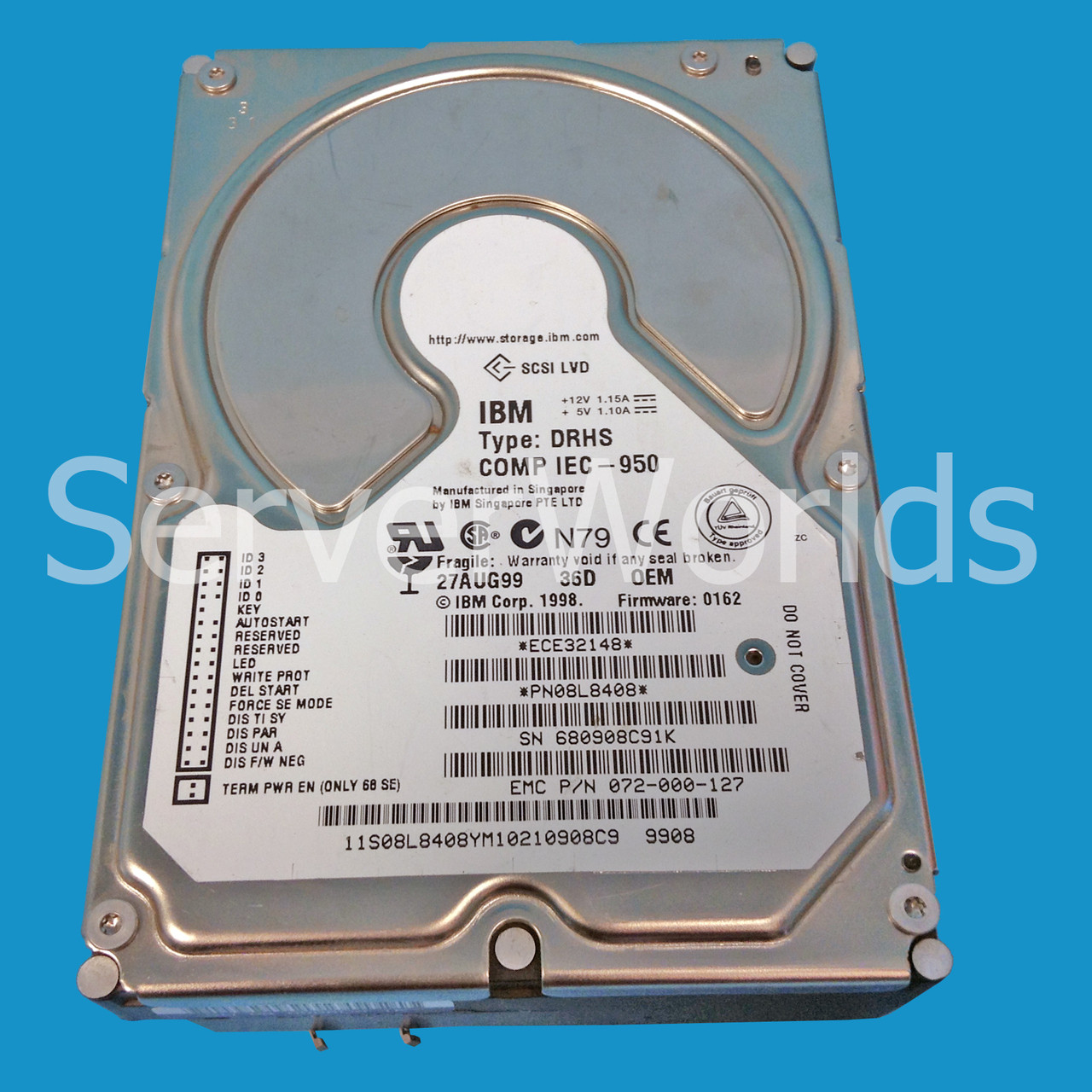 IBM 08L8408 36GB 7200rpm 80pin 