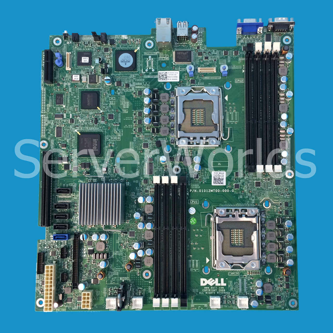 Dell DPRKF Poweredge R510 System Board