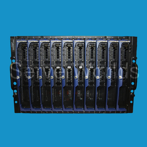 Dell Poweredge 1955 Blade Enclosure With 10 Configured Blades