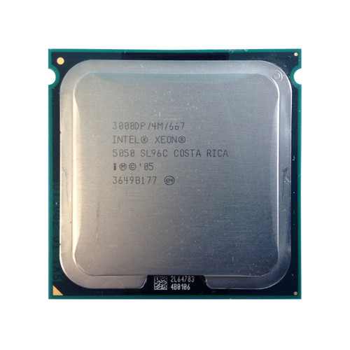 Intel SL96C Xeon 5050 DC 3.0Ghz 4MB 667FSB Processor