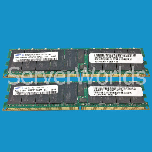 Sun X4227A-Z 8GB (2x4GB) Memory Kit DDR2-667 Dimm 