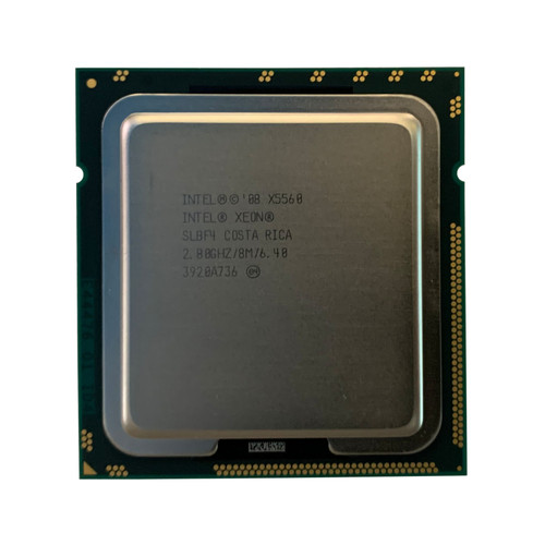 Intel SLBF4 Xeon X5560 QC 2.8Ghz 8MB 6.40GTs Processor