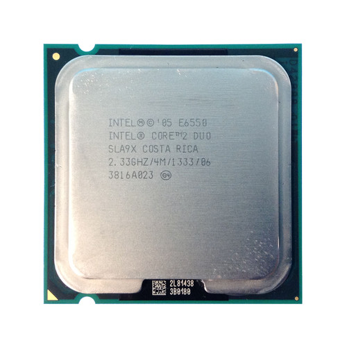 Intel SLA9X Core 2 Duo E6550 2.33Ghz 4MB 1333FSB Processor