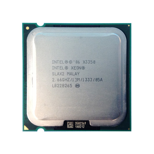 Intel SLAX2 Xeon X3350 QC 2.66Ghz 12MB 1333FSB Processor