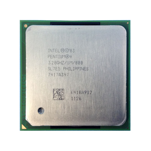 Intel SL7E5 P4 540/540J 3.2Ghz 1MB 800FSB Processor