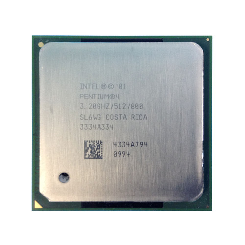 Intel SL6WG P4 3.2Ghz 512K 800FSB Processor
