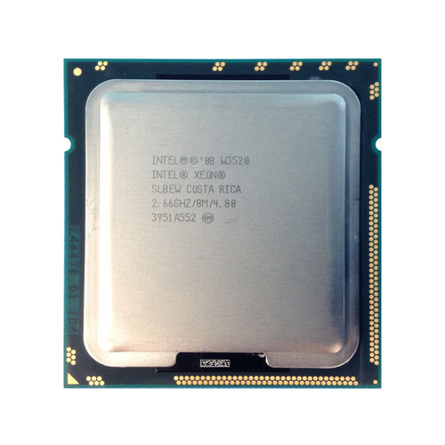 Intel SLBEW Xeon W3520 QC 2.66Ghz 8MB 4.80GTs Processor