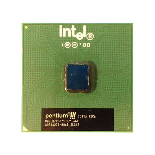 Intel SL3XY | PIII 733Mhz 256K 133FSB 1.65V Processor - Serverworlds