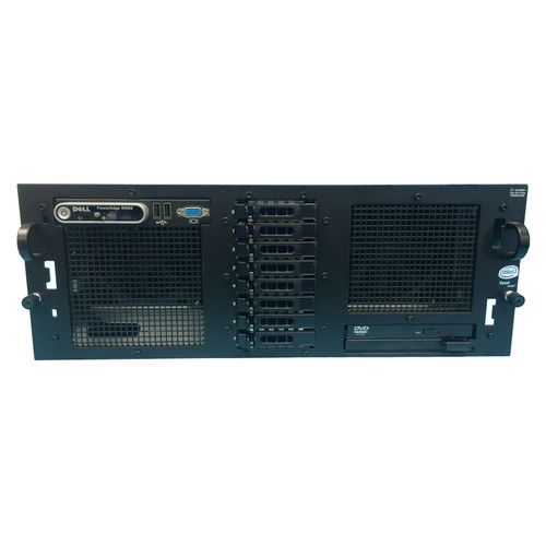 Refurbished Poweredge R900, 4 x QC 2.93Ghz, 128GB, 5 x 300GB, Perc 6i, Rails