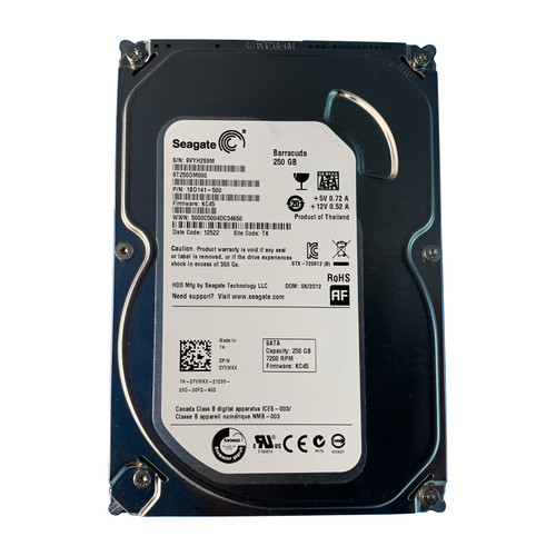 Dell YVMKX 250GB SATA 7.2K 6GBPS 3.5" Drive ST250DM000 1BD141-500