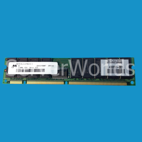 HP 400297-001 128MB ECC Memory 20-49653-07
