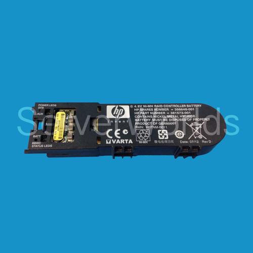 HP 398648-001 Cache Battery PX00 Controller 381573-001, 012695-001