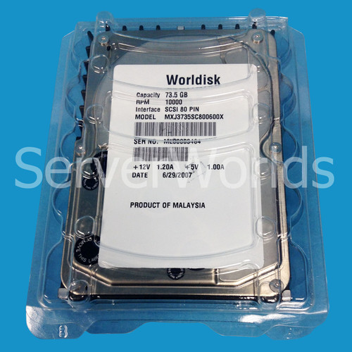 HP MXJ3735SC800600X 73GB 10K U3 80 PIN SCSI HDD HP MXJ3735SC800600X 73GB 10K U3 80 PIN SCSI HDD