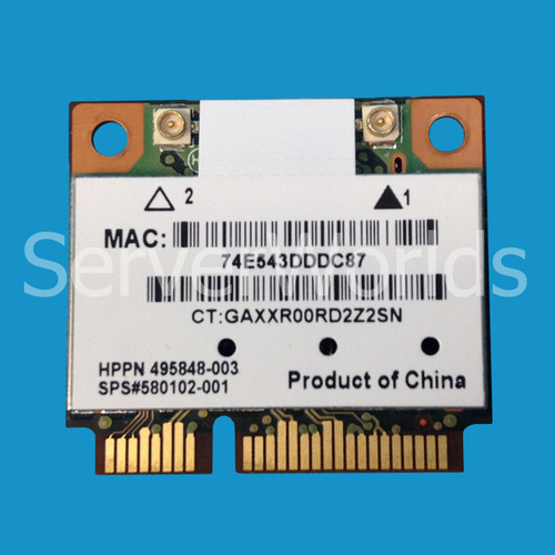 HP 580102-001 WiFi 802.11A Mini Card 495848-003