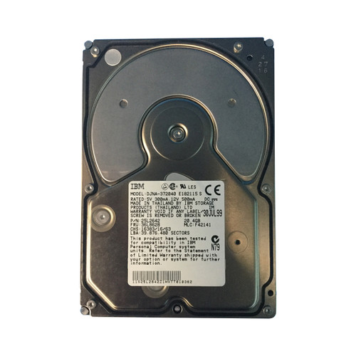 IBM 36L8628 20GB 7.2K IDE 3.5" HDD 25L2642