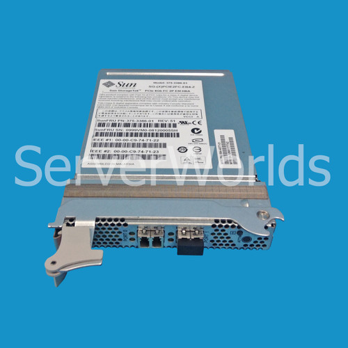 Sun 375-3386 4GB DUAL FC PCI-E HBA SG-XPCIE2FC-EB4-Z