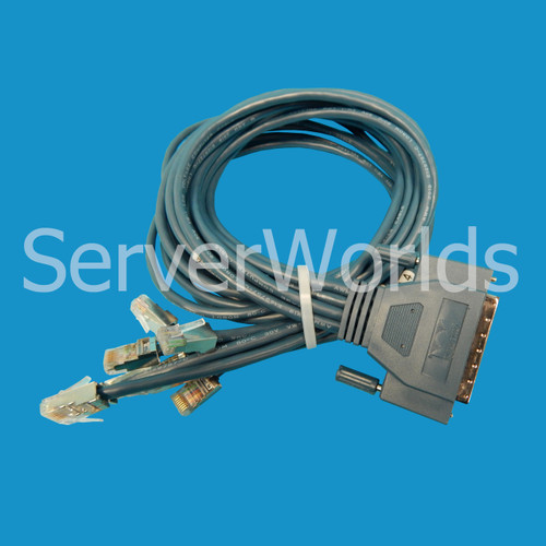 Cisco 72-0845-01 Octal 8 Lead 68-Pin to 8 Male RJ-45 Cable 