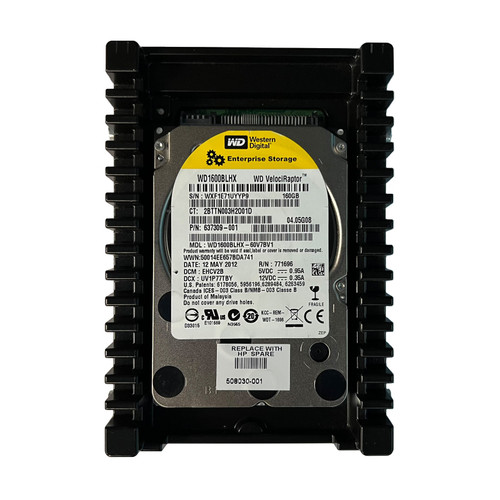 HP 508030-001 160GB SATA 10K Hard Drive WD1600BLHX-60V7BV1