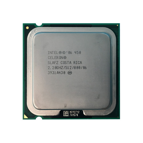 Intel SLAFZ Celeron 450 2.20Ghz 512K 800FSB Processor