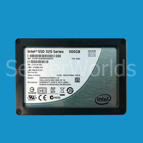 Intel SSDSA2CW300G3 | 300GB 3GBPS SATA 2.5" Solid State Drive