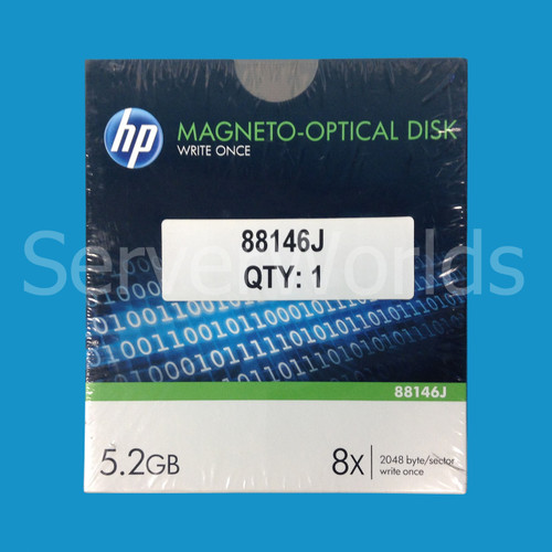 HP 88146J ***NEW*** 5.25" 5.2GB Magneto-Optical Disk - Wright Once 