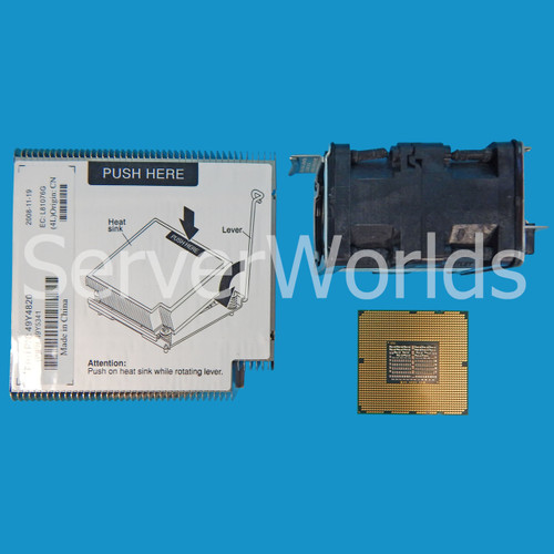 IBM 59Y3956 Intel QC Xeon E5530 2.4Ghz 8MB Cache, 80W Heatsink/Fan Kit