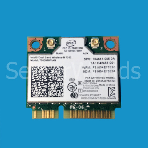  HP WLAN 11ABGN+BT4 2x2 PCIe 784641-005