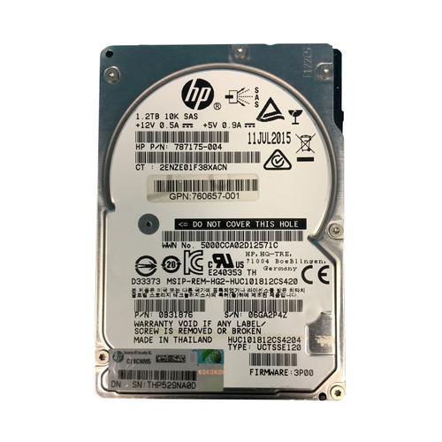 Neue 1,8 TB K2P94B P20077-001 787175-005 791436-004 für 10kRPM SAS-12GB Neue 1,8 TB K2P94B P20077-001 787175-005 791436-004 für 10kRPM SAS-12GB