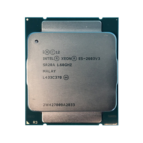 Intel SR20A Xeon E5-2603 V3 6C 1.60Ghz 15MB 6.40GTs Processor