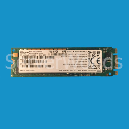 HP 871627-002 480GB SATA M.2 2280 SSD MR000480GWFLV 