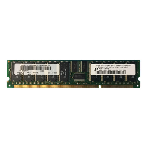 IBM 12R9278 4GB 266MHz DDR SDRAM DIMM Memory Module