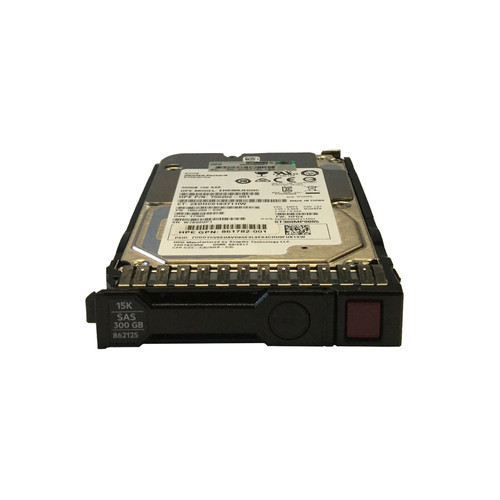 HPe 862125-001 300GB 15k 12G SAS SFF Hot Plug SC Tray 861780-B21