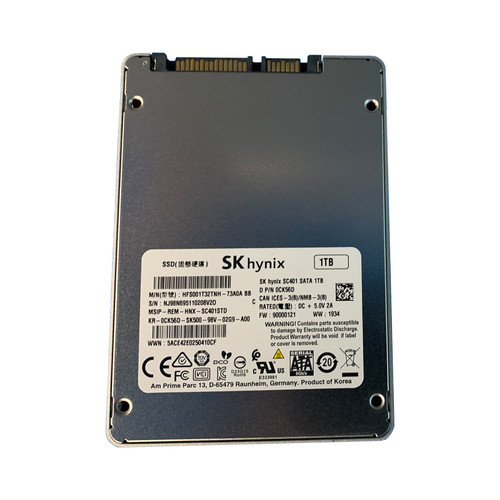 Dell CK56D 1TB SATA 6GBPS 2.5" SSD HFS001T32TNH-73A0A